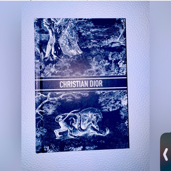 Christian Dior Blue & White Toile de Jouy Notebook Journal NWOT - Picture 1 of 2